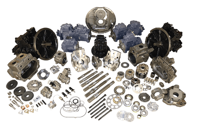 Employee looking for parts